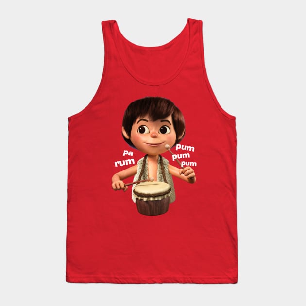 Little Drummer Boy Rankin Bass Tank Top by Pop Fan Shop